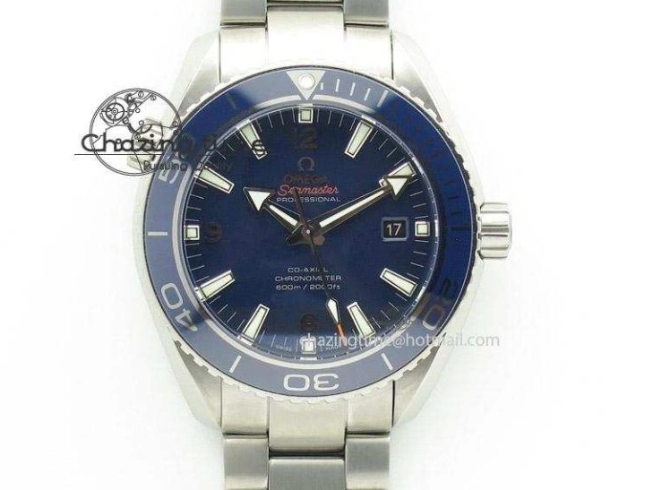 0114 Seamaster 300M SS MK 1:1 Best Edition Black Dial Ceramic Bezel On SS Bracelet A TopPick 8177